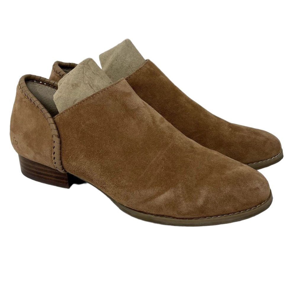 Jack Rogers Avery suede booties, like new, size 7M